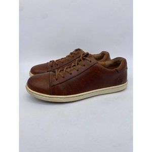 Born Brown Leather Casual Sneakers